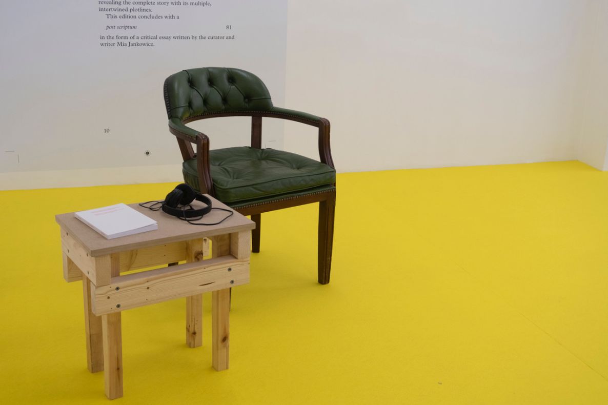 Installation view, Alex Reynolds, But They Are Not You, Editorial Thinking, Index 2021